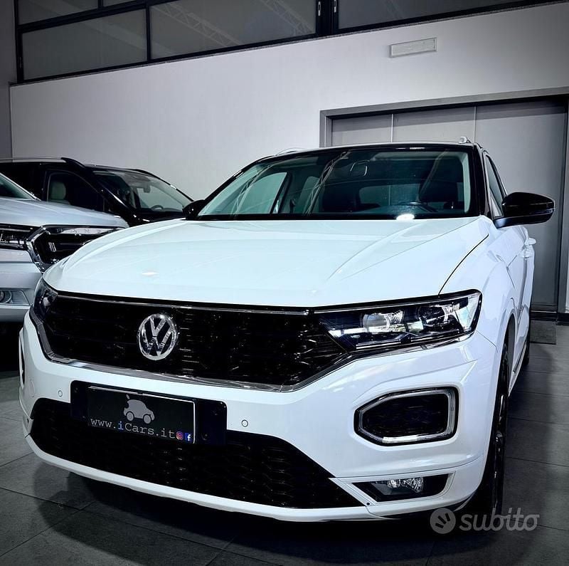 Usata VW T-Roc Advance 116 CV (85 kW) 2018 Bianco SUV