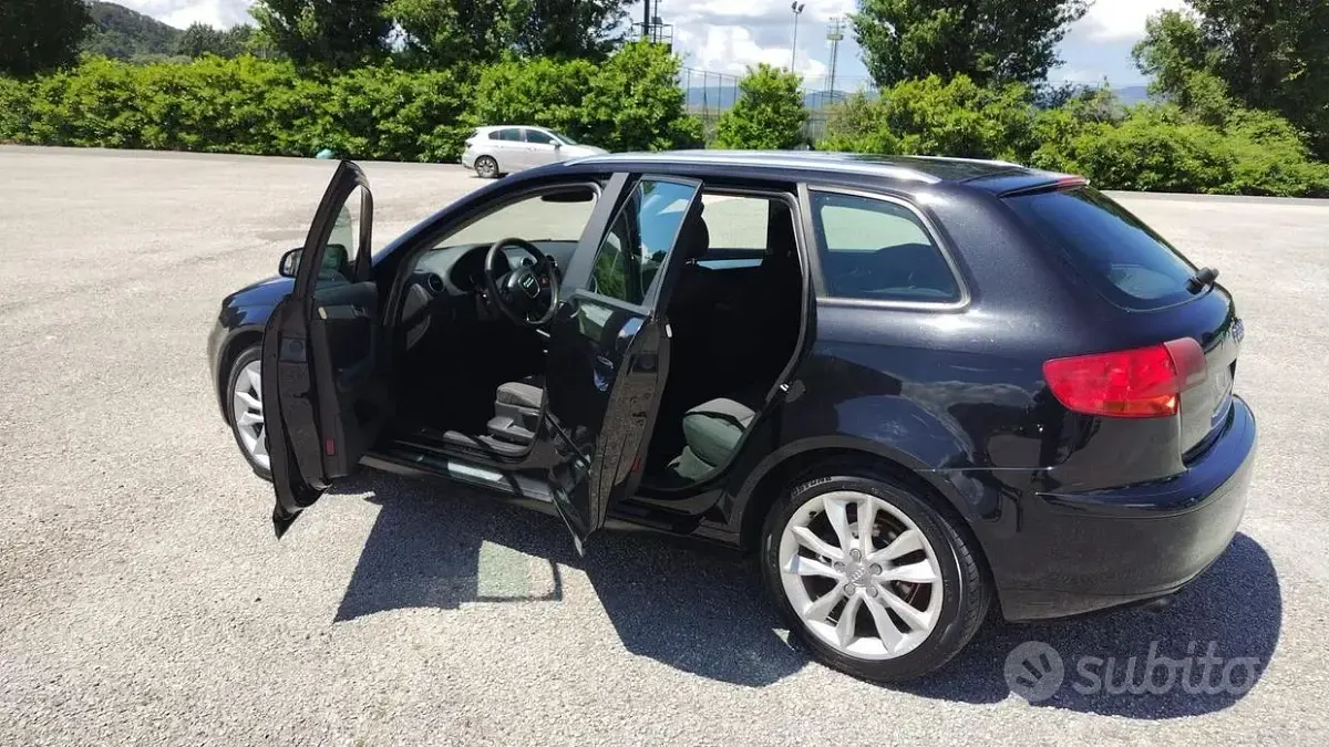 Usata Audi A3 140 CV (102 kW) 2006 Nero Utilitaria