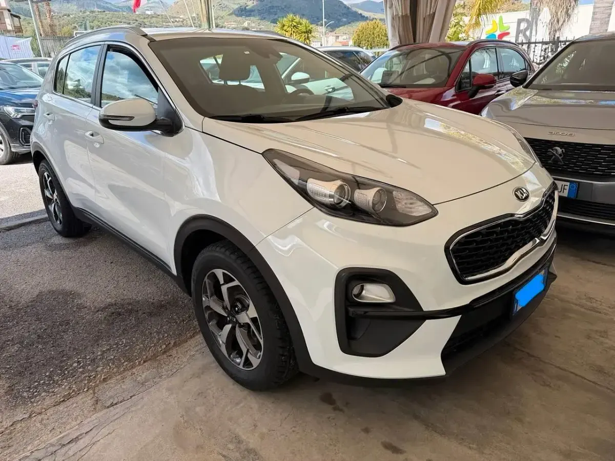 Usata Kia Sportage GT-Line 135 CV (99 kW) 2021 Bianco SUV