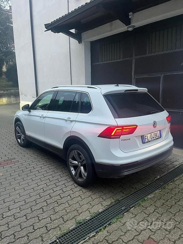 Usata VW Tiguan 150 CV (110 kW) 2017 Bianco SUV