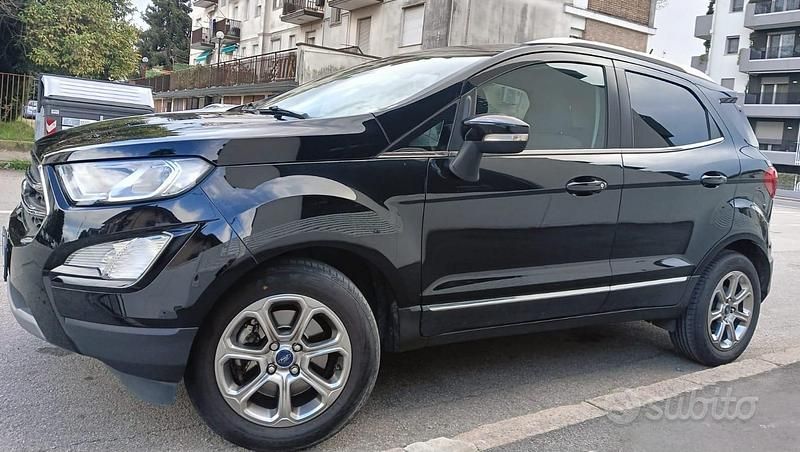 Usata Ford Ecosport Titanium 99 CV (72 kW) 2018 Nero SUV