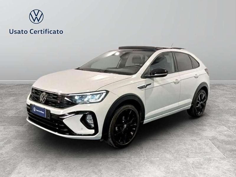 Usata VW Taigo R-line 110 CV (80 kW) 2023 Pure white nero SUV