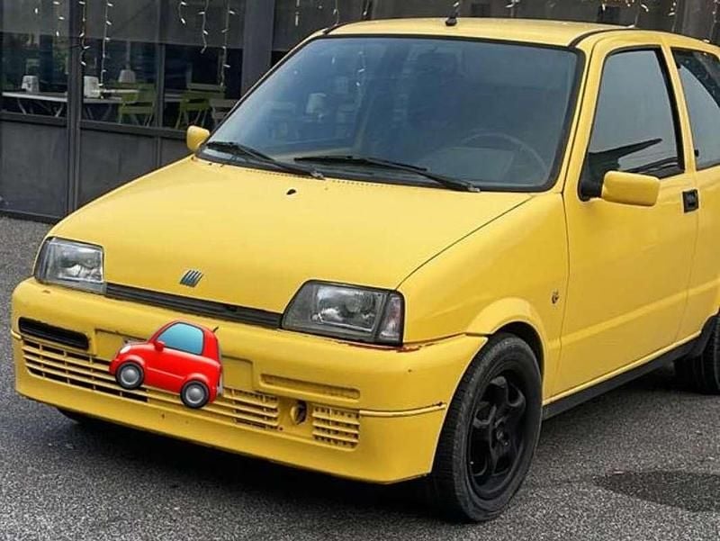 Usata Fiat Cinquecento 101 CV (74 kW) 1997 Giallo Utilitaria