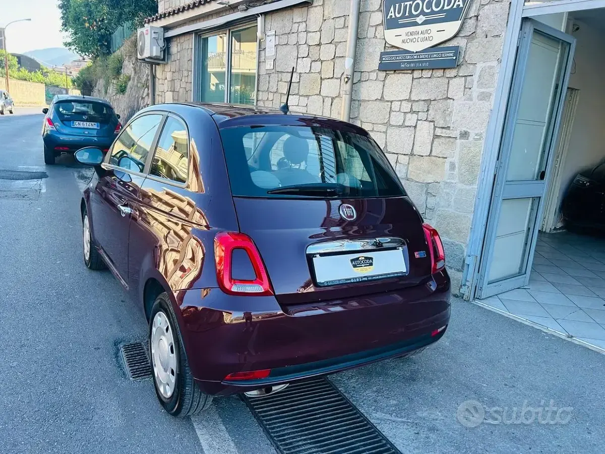 Usata Fiat 500 Pop 69 CV (50 kW) 2019 Marrone Berlina