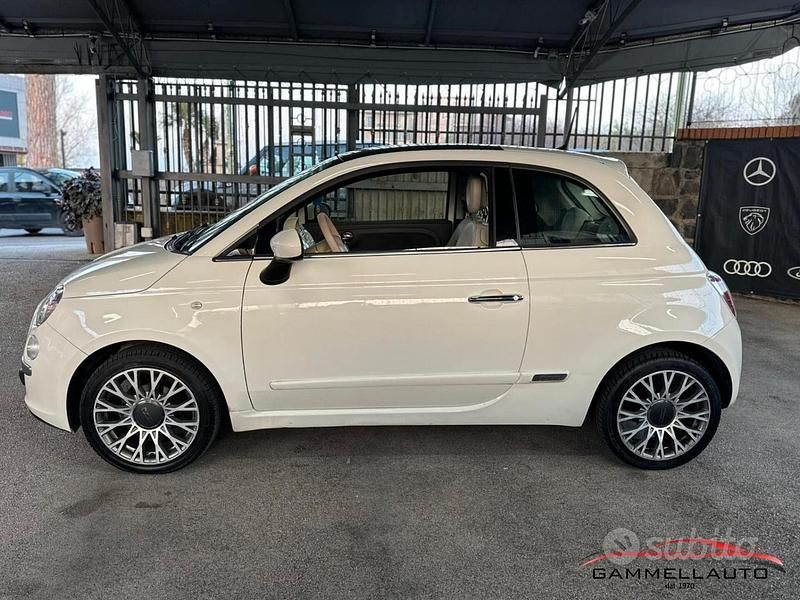 Usata Fiat 500 Lounge 69 CV (50 kW) 2015 Bianco Berlina