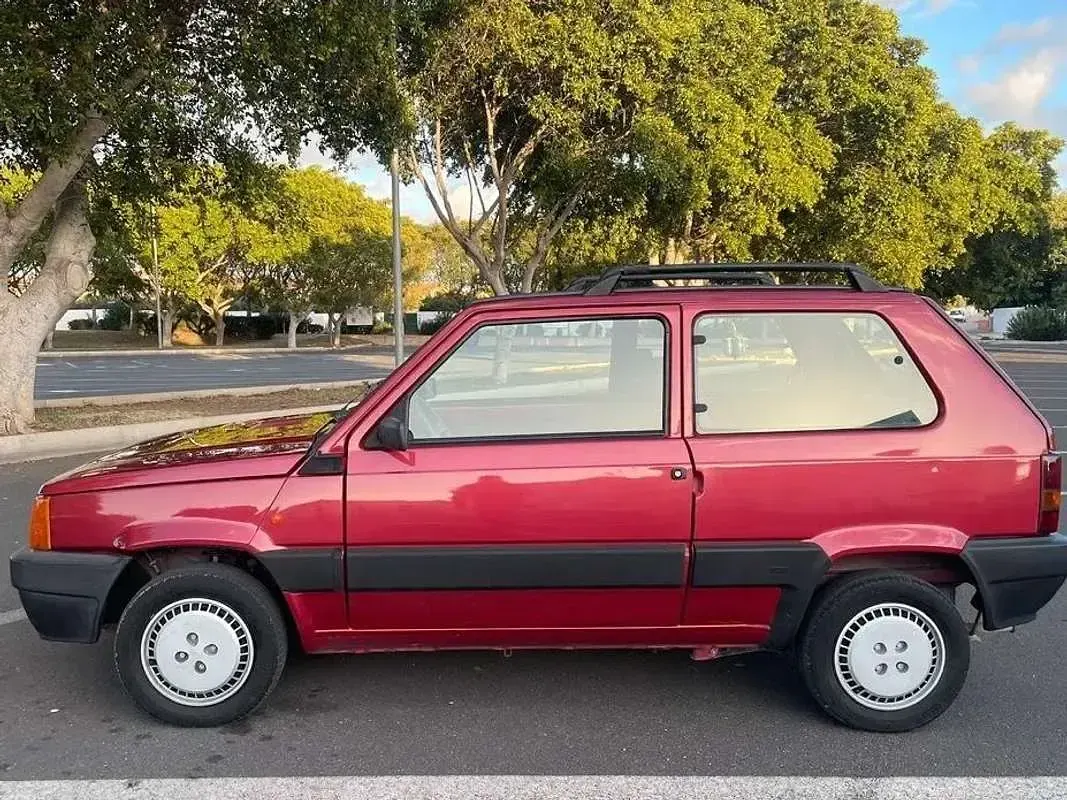 Usata Fiat Panda 39 CV (28 kW) 1997 Rosso Berlina