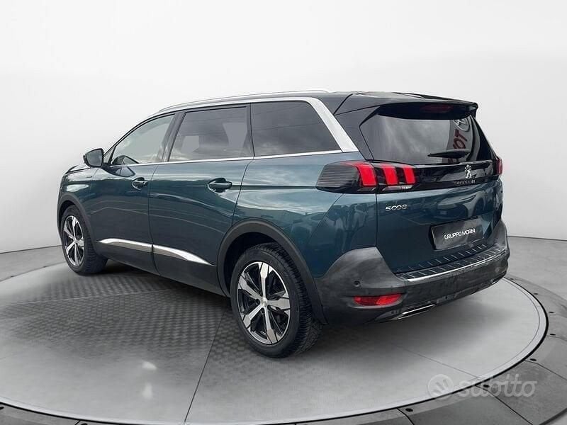 Usata Peugeot 5008 GT-line 131 CV (96 kW) 2020 Blu Monovolume