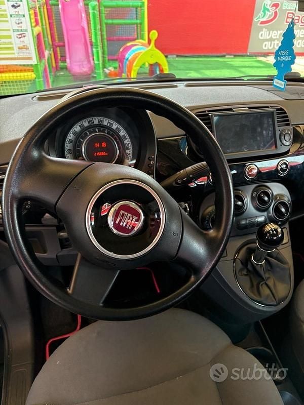 Usata Fiat 500 2008 Nero Coupé