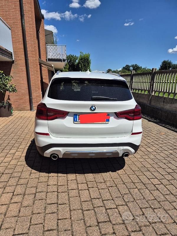 Usata BMW X3 Luxury Line 184 CV (135 kW) 2018 Bianco SUV