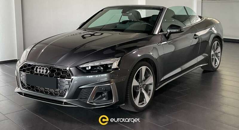 Usata Audi A5 Cabriolet S-Line 204 CV (150 kW) 2024 Grigio Cabrio