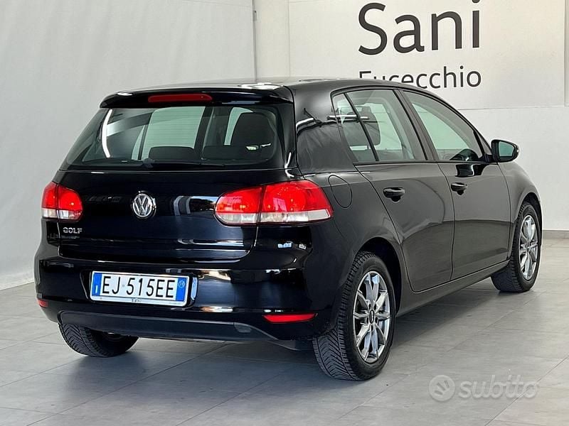 Usata VW Golf VI United 80 CV (58 kW) 2011 Nero Utilitaria