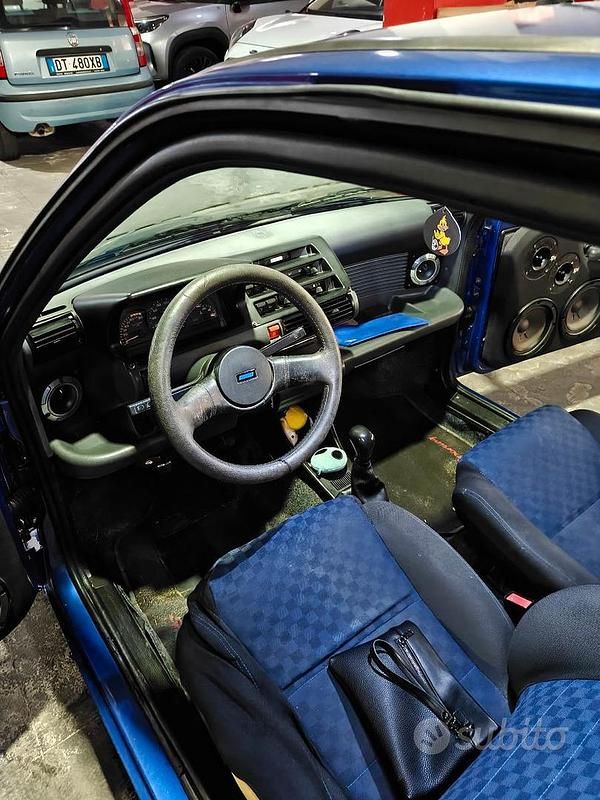 Usata Fiat Cinquecento 54 CV (39 kW) 1997 Blu Utilitaria