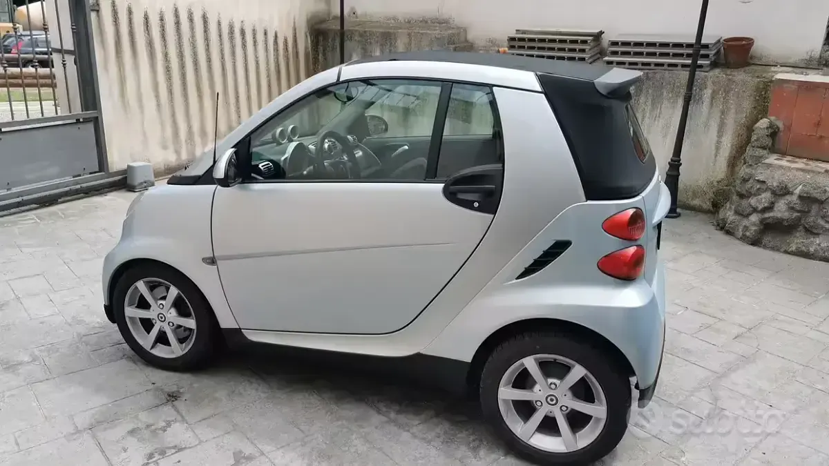 Usata Smart ForTwo Cabrio 71 CV (52 kW) 2008 Grigio Cabrio