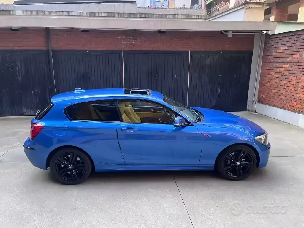 Usata BMW 120 M Sport 184 CV (135 kW) 2013 Blu metallizzato Utilitaria