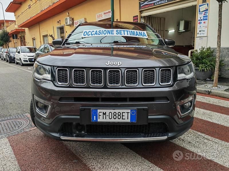 Usata Jeep Compass Limited 140 CV (102 kW) 2017 Grigio SUV