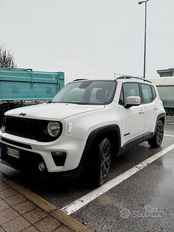Usata Jeep Renegade 120 CV (88 kW) 2019 Bianco SUV