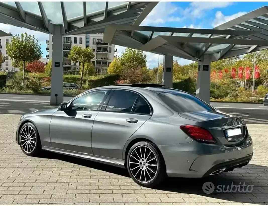 Usata Mercedes C220 194 CV (142 kW) 2020 Grigio Berlina