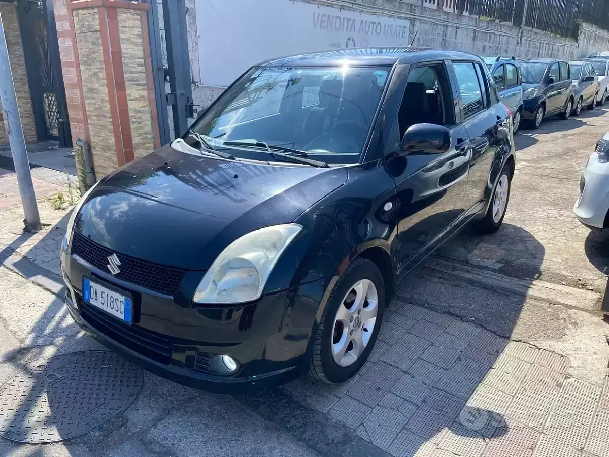 Usata Suzuki Swift GL 92 CV (67 kW) 2006 Nero Utilitaria