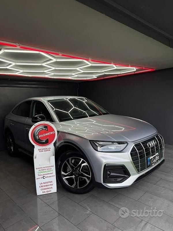 Usata Audi Q5 S-line plus 204 CV (150 kW) 2022 Grigio SUV