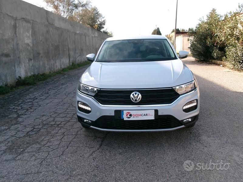 Usata VW T-Roc Advance 115 CV (84 kW) 2019 Blu SUV