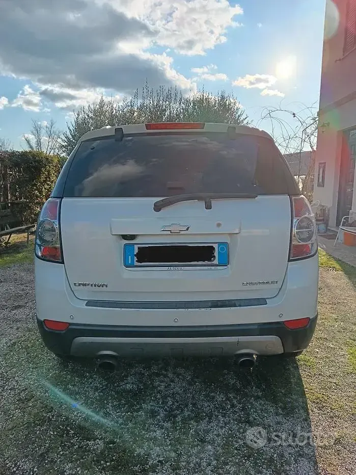 Usata Chevrolet Captiva 184 CV (135 kW) 2012 Bianco SUV