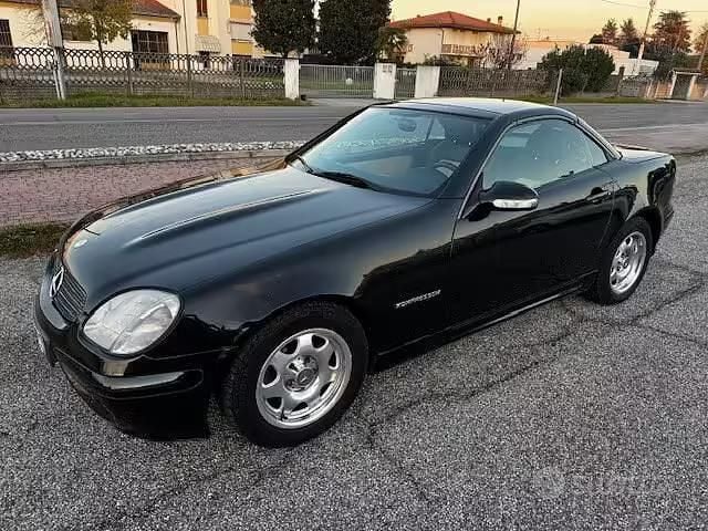Usata Mercedes SLK200 Edition 163 CV (119 kW) 2003 Nero Cabrio