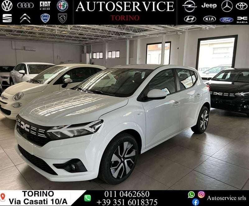 Nuova Dacia Sandero Expression 120 CV (88 kW) 2026 Bianco Berlina