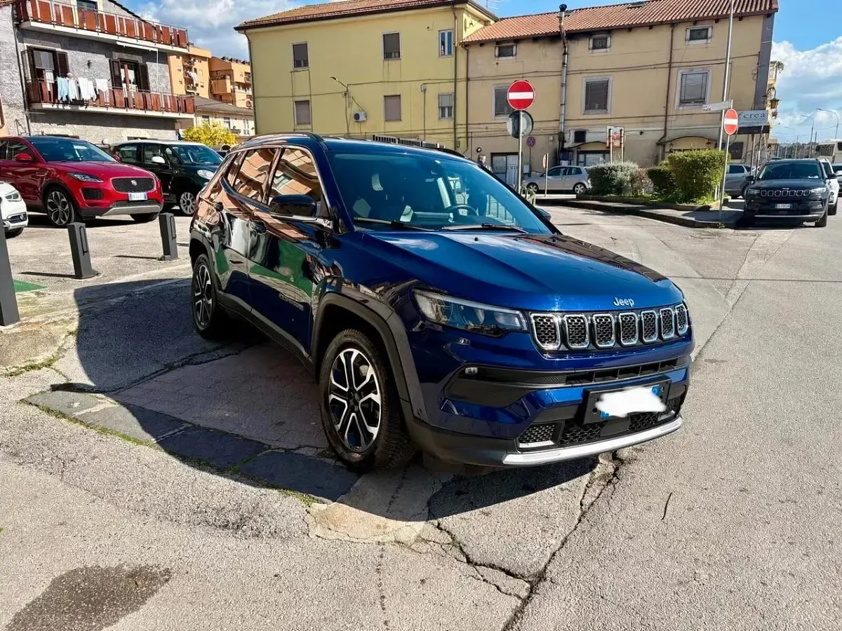 Usata Jeep Compass Limited 179 CV (131 kW) 2021 Blu SUV