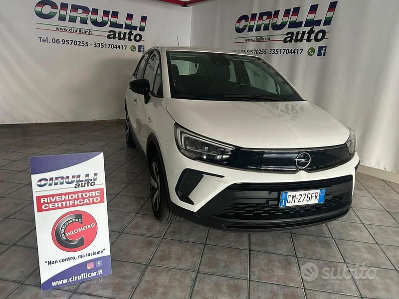 Usata Opel Crossland X Edition 110 CV (80 kW) 2023 Bianco SUV