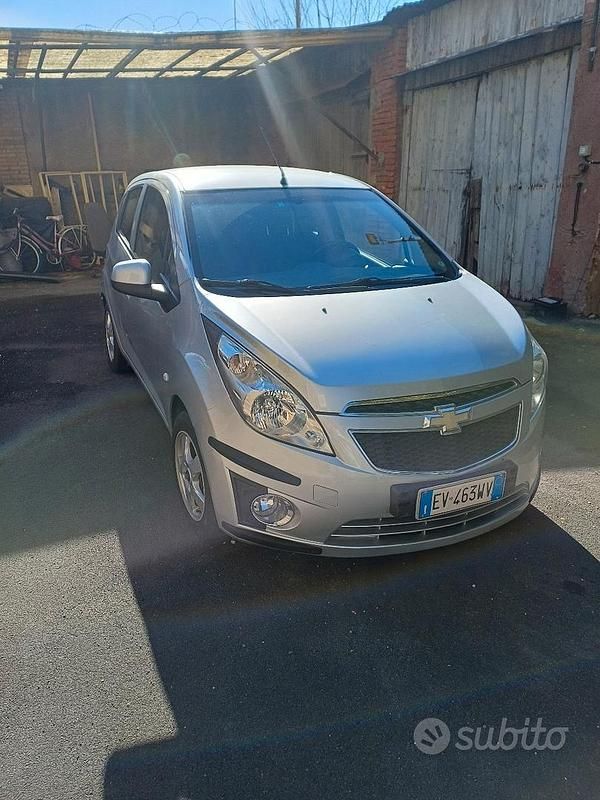 Usata Chevrolet Spark 2012 Grigio Utilitaria