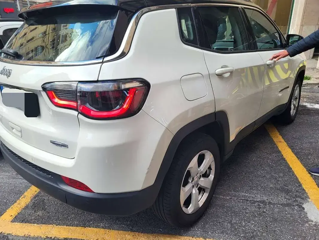 Usata Jeep Compass 140 CV (102 kW) 2018 Bianco SUV