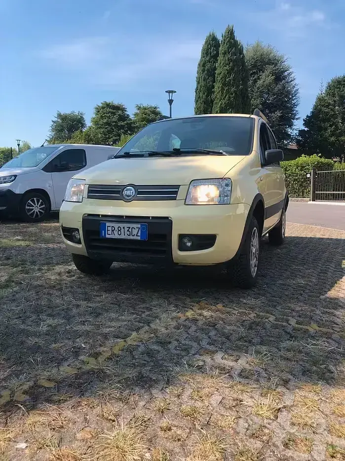 Usata Fiat Panda 4x4 Climbing 60 CV (44 kW) 2004 Giallo Utilitaria