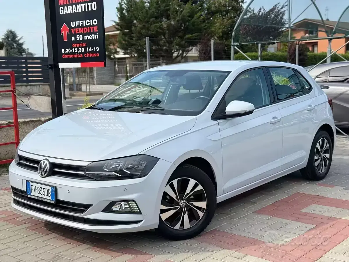 Usata VW Polo Comfortline 65 CV (47 kW) 2019 Bianco Utilitaria