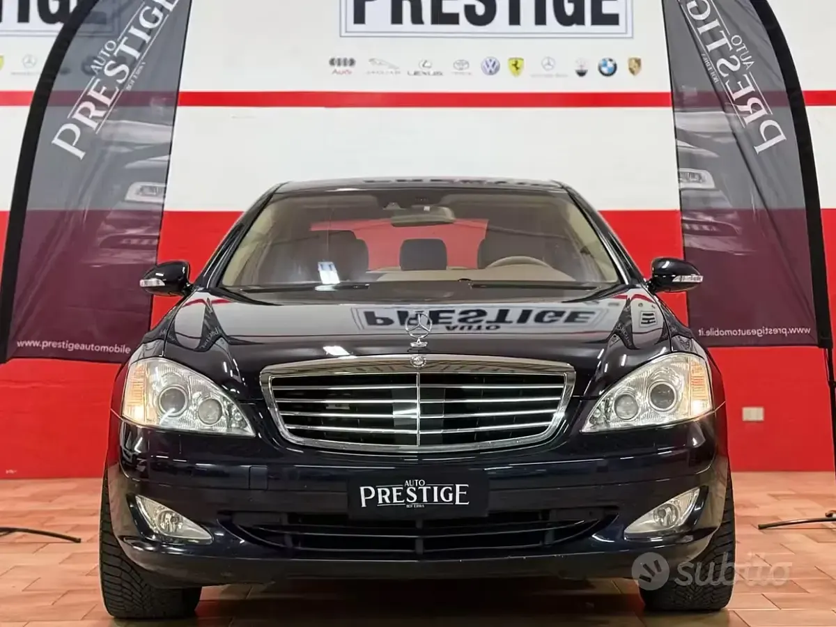 Usata Mercedes S420 Avantgarde 320 CV (235 kW) 2008 Bluazzurro Berlina