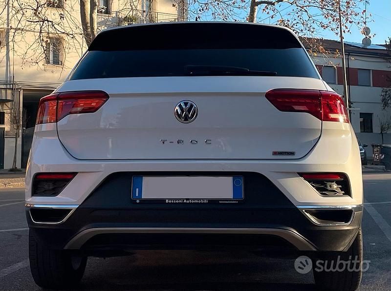 Usata VW T-Roc Style 150 CV (110 kW) 2019 Bianco SUV