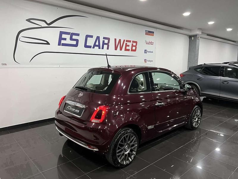 Usata Fiat 500 Lounge 69 CV (50 kW) 2016 Porpora Utilitaria