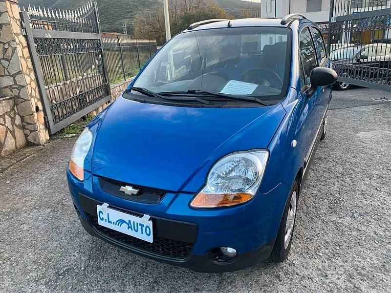 Usata Chevrolet Matiz 51 CV (37 kW) 2009 Blu Utilitaria
