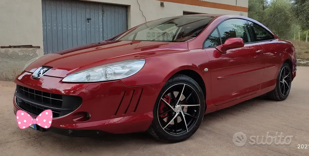 Usata Peugeot 407 Coupe 2006 Rosso Coupé