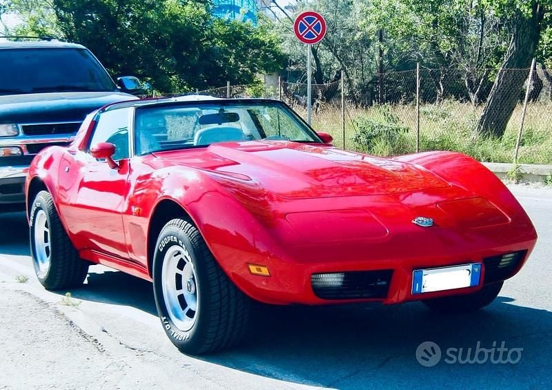 Usata Chevrolet Corvette 200 CV (147 kW) 1970 Rosso Coupé