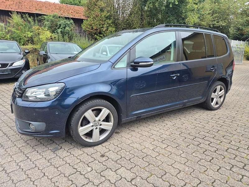Usata VW Touran Highline 140 CV (102 kW) 2013 Blu/azzurro Monovolume