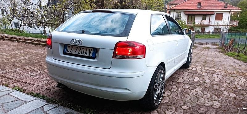 Usata Audi A3 Ambition 140 CV (102 kW) 2005 Bianco Utilitaria
