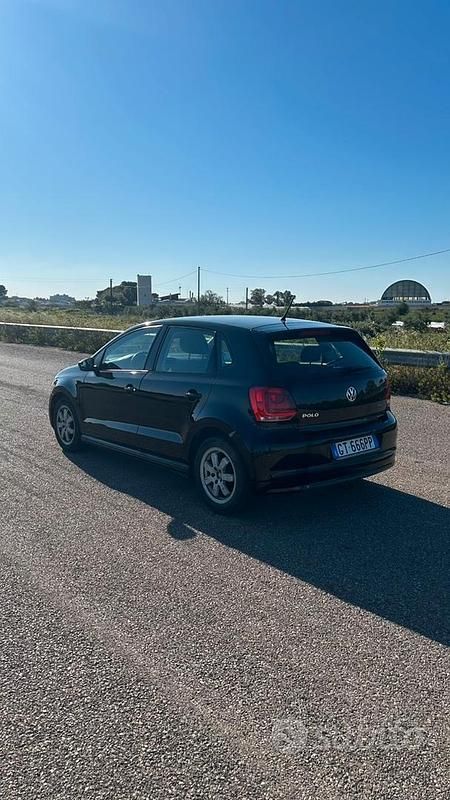 Usata VW Polo 90 CV (66 kW) 2011 Nero Utilitaria