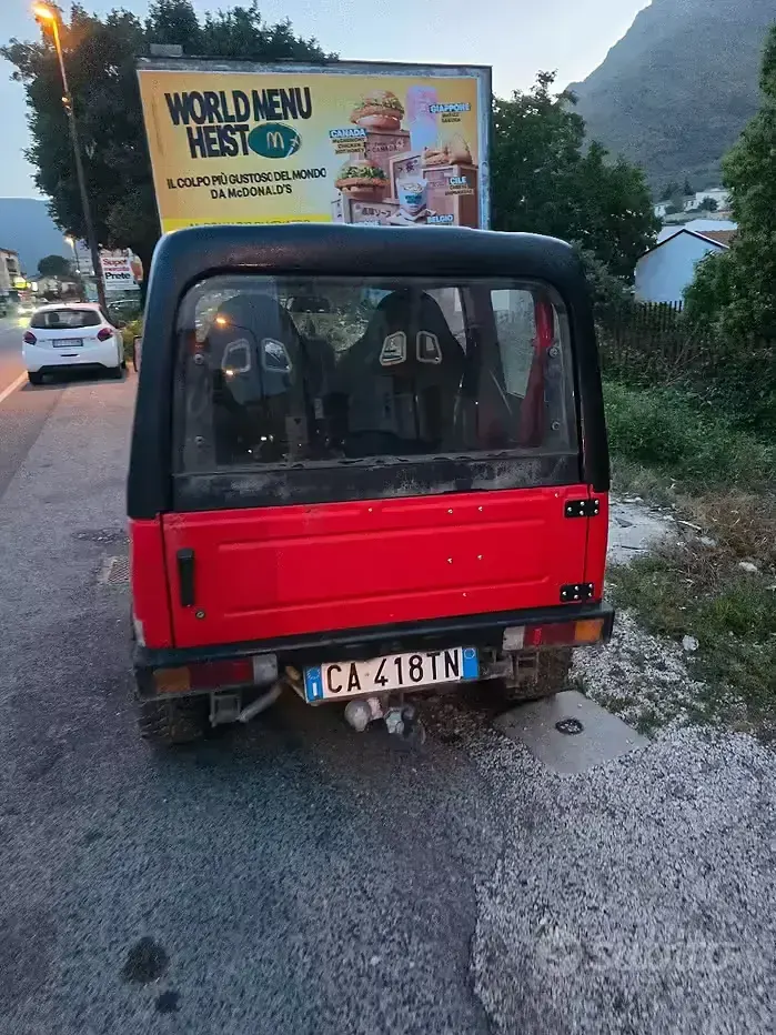 Usata Suzuki Samurai 1998 Rosso SUV