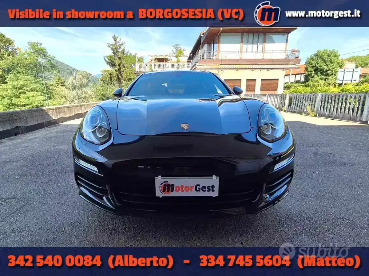 Usata Porsche Panamera Diesel 300 CV (220 kW) 2014 Nero Utilitaria