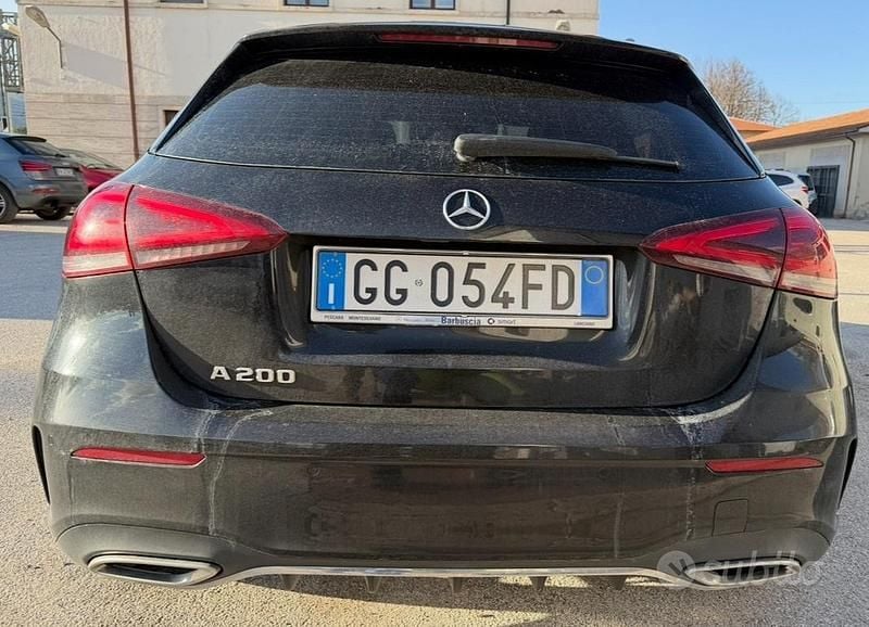 Usata Mercedes A200 Premium 163 CV (119 kW) 2021 Nero Berlina