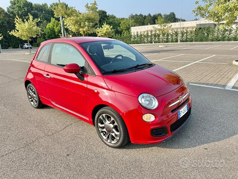 Rosso Usata 2015 Fiat 500S Sport Coupé | 7500 € (Buon prezzo) - Immagine 1/4