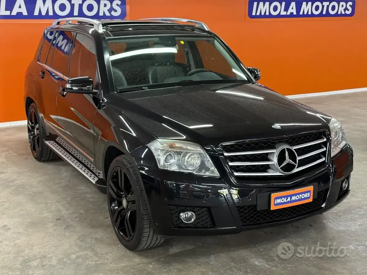 Usata Mercedes GLK320 224 CV (164 kW) 2009 Nero SUV