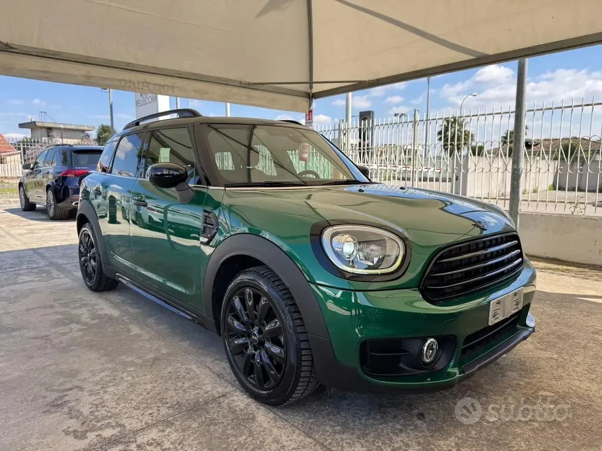 Usata Mini Cooper D Countryman 150 CV (110 kW) 2019 Verde SUV