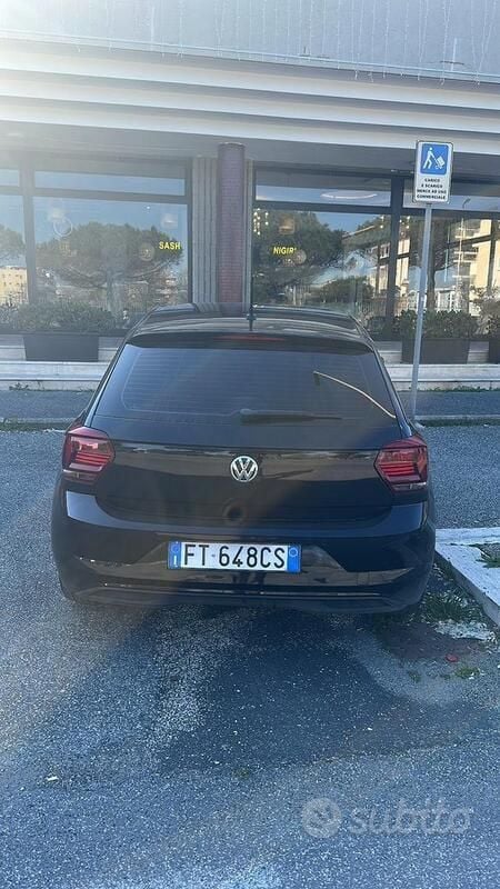 Usata VW Polo 80 CV (58 kW) 2018 Nero Utilitaria