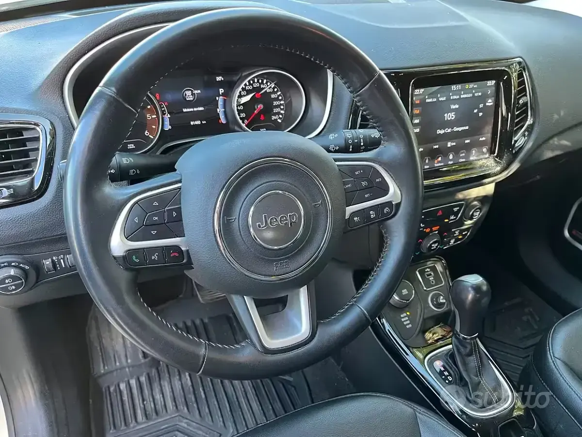 Usata Jeep Compass 140 CV (102 kW) 2018 Bianco SUV